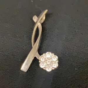 18k solid gold and Diamond pendant